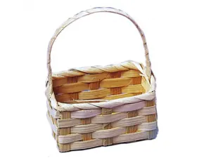 Mini panier bambou graine creative 9x5x13cm a decorer — Non classé