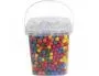 Perle Bois Ronde Ocolor Diametre 10 mm Coloris Assortis Lot De 1100 Perles, LA FRANÇAISE DES COULEURS — Activités… — vue 2