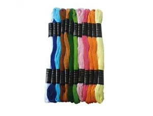 Lot fils bracelets bresiliens graine creative coton 7m      assortiment standard 12       echevettes coloris assortis — Non…