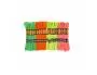 Fil Coton Ocolor Longueur 8m Coloris Fluos Assortis Lot De 20 Echevettes, LA FRANÇAISE DES COULEURS — Activités… — vue 2