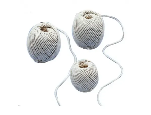 Pelote coton blanc tresse graine creative 3mm 100g — Non classé