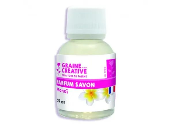 Lot Parfums Pour Savon Graine Creative 3 Unites Monoi Fleur D'oranger Et Vanille — Activités artistiques