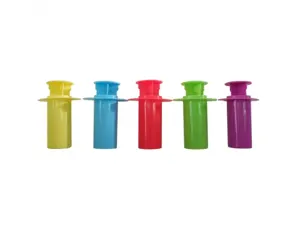 Lot seringues gros modeles graine creative motifs        fantaisie pour modelage 5     coloris assortis — Non classé