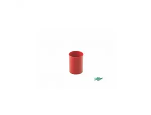 Pot a crayon faibo polystyrene resistant         7.8x10cm coloris rouge opaque — Non classé