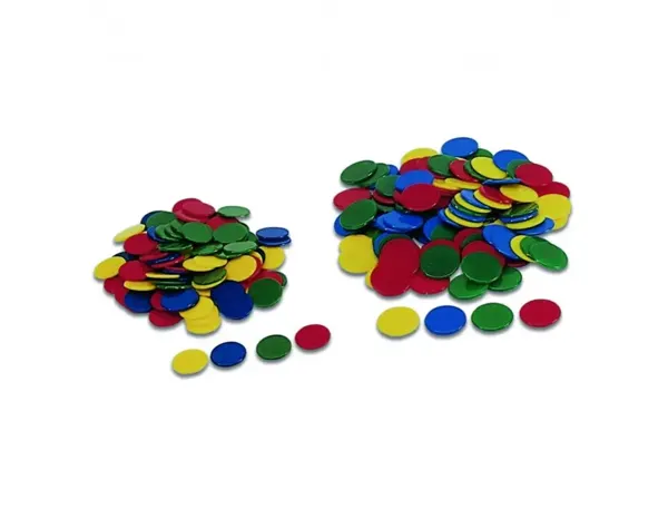 Jetons cayro 4 coloris assortis sachet de 100 pieces — Non classé