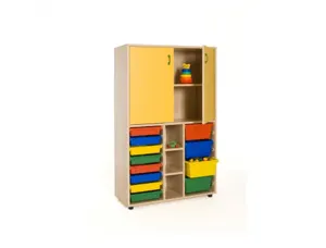 Meuble culture club moyen bacset armoires 2 portes bacs de  rangements inclus — Non classé