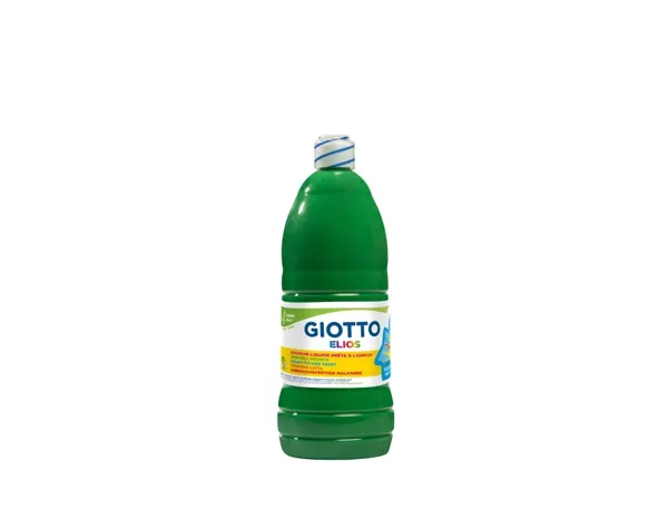 Gouache giotto elios flacon 1l coloris vert vif — Non classé