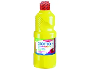 Gouache giotto flacon 500ml coloris jaune — Non classé