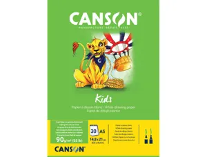 Bloc canson mes premiers dessins a5 140x210mm paquet   30 feuilles — Non classé