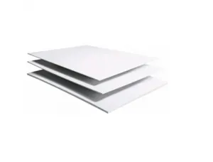 Carton Mousse Lot De 6 Plaques 50x65 cm Epaisseur 3mm Coloris Blanc Clairefontaine — Activités artistiques