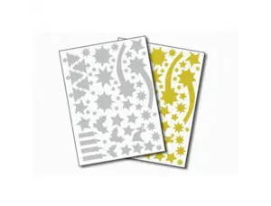 Gommette apli noel or et argent assorties 244 unites — Non classé