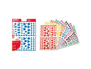 Gommette apli festive assortie 1792 unites — Non classé