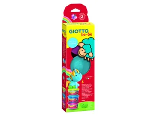Pate a jouer be be giotto ingredients natruels          pailletee glitter 100g 3 pots coloris assortis — Non classé
