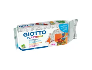 Plastiroc giotto pate minerale facile a lisser pain de 1kg coloris blanc — Non classé