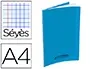 Cahier Piqure Conquerant Couverture Pp Rigide Transparente 21x29,7cm 48p Seyes 90g Coloris Bleu — Papier, cahier &… — vue 2