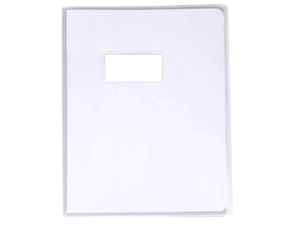 Protege-cahier clairefontaine 17x22cm plastique 12/100e     transparent — Non classé
