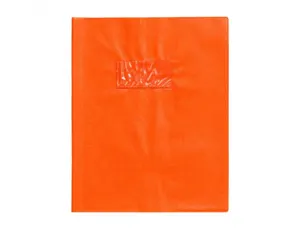 Protege-cahier clairefontaine 17x22cm plastique 22/100e     opaque coloris orange — Non classé