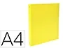 EXACOMPTA Classeur rembordé PP, A4, 4 anneaux, jaune — Classement & archivage — vue 2