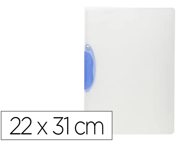 Chemise exacompta blanche a clip pivotant resistant pour  documents perfores et non     perfores 22x31 cm clip a — Non classé