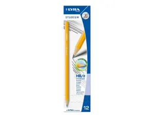 Crayons graphite studium hb lyra hexagonal etui de 12     unites — Non classé
