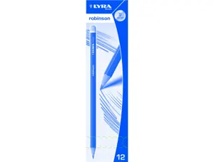Crayons graphite robinson 3b lyra hexagonal etui de 12     unites — Non classé