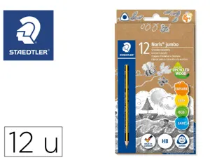 Crayons graphite staedtler noris jumbo 119 hb pochette   de 12 — Non classé