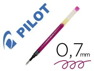 Recharge pilot stylo g2-7 ecriture 0.7 mm coloris rose — Non classé