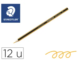 Crayons staedtler noris colour 185 coloris jaune      pochette de 12 — Non classé