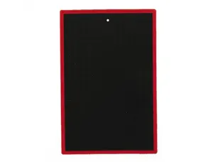 Ardoise wonday plastique 16x24cm 1 face quadrillee 1   face unie coloris noir — Non classé
