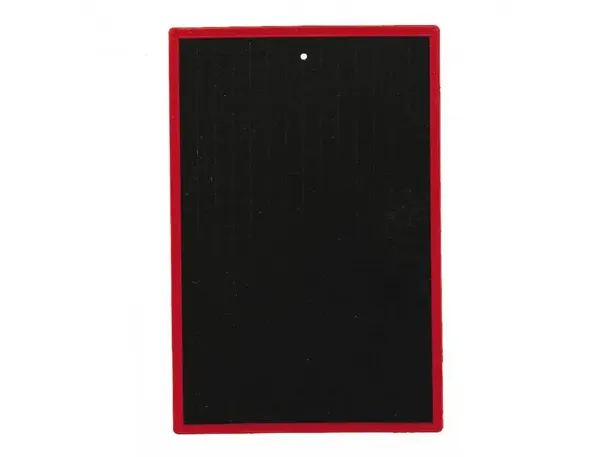 Ardoise wonday plastique 16x24cm 1 face quadrillee 1   face unie coloris noir — Non classé