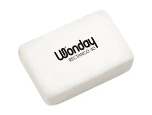 Gomme wonday rectangulaire rectango 40 coloris blanc     boite 40 unites — Non classé