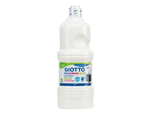 Vernis colle giotto usage multi supports finition       brillante flacon 1kg — Non classé