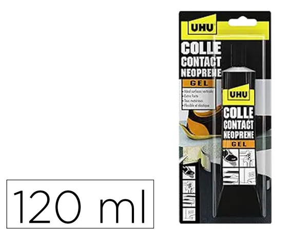 Colle uhu n opr ne gel tous supports reajustable flacon   120ml — Non classé
