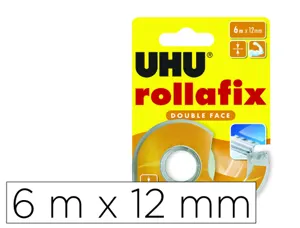 Ruban rollafix uhu adh sif double face 12mmx6m sur       d vidoir — Non classé