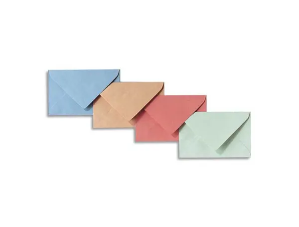 Enveloppe Gpv Election Recyclee 90x140 mm 80g Patte Triangulaire Non Gommee Bleu Boite 500 Unites — Aménagement d'espace