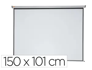 Ecran mural nobo format 16/10e dimension 150x101cm    mecanisme manuel — Non classé