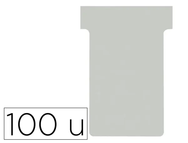 Fiches pour planning nobo 100 unites coloris gris — Non classé