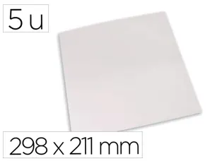 Feuilles de nettoyage pour plastifieuse gbc en carton    lot de 5 — Non classé