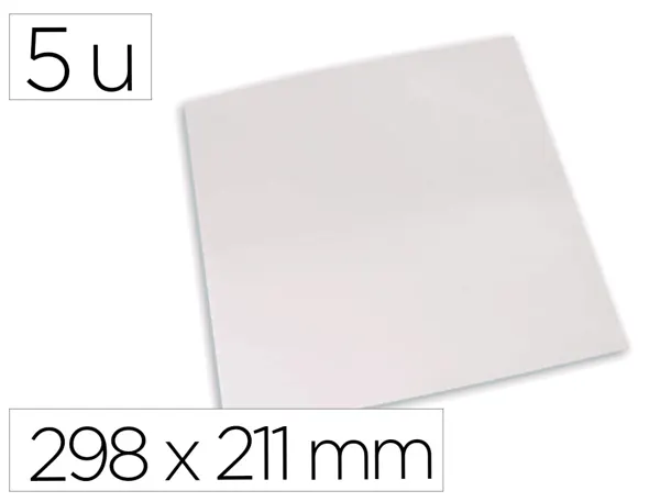 Feuilles de nettoyage pour plastifieuse gbc en carton    lot de 5 — Non classé