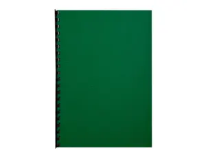 Couverture exacompta grain cuir recycle a4 270g coloris  vert paquet 100 unites — Non classé