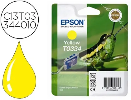 Cartouche d'encre original epson c13t03344010 440 p jaune — Non classé