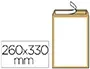 GPV Pochettes dos carton, 24, 260 x 330 mm, kraft brun — Classement & archivage — vue 2