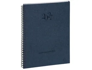 EXACOMPTA Agenda de bureau Consultations 29S, 2027, assorti — Agendas planning