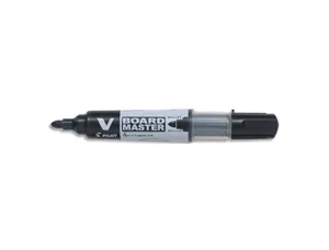 Marqueur pilot v board master rechargeable pointe ogive tracé 2mm encre liquide base alcool couleur vive noir — Non classé