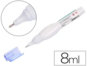 Stylo correcteur q-connect largeur bille 0.5mm séchage rapide 8ml — Non classé