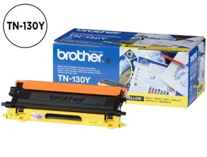 Toner laser original brother tn130y 1500 p jaune — Non classé