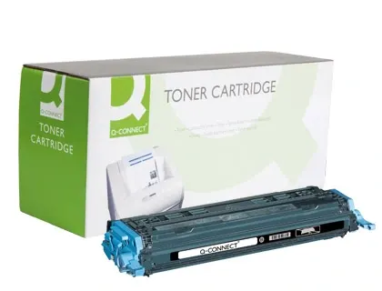 Toner laser compatible q-connect hp q6000a 2500 p noir — Non classé