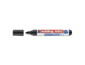 Marqueur edding e660 tableau blanc rechargeable pointe ogive tracé 1.5/3mm encre cap-off pigmentée non toxique noir — Non…