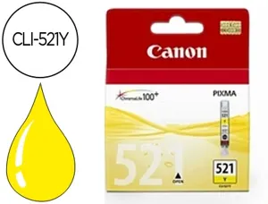Cartouche d'encre original canon cli-521 500 p jaune — Non classé