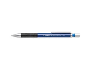 Porte-mine staedtler mars micro 0.7mm embout et agrafe métalliques grip caoutchouc amortisseur mine — Non classé
